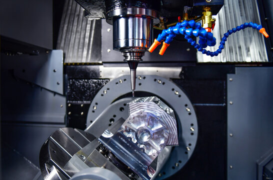5-axis CNC machining precision components